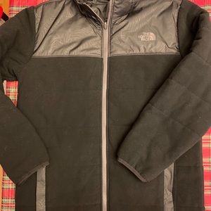 Reverseable North face jacket.